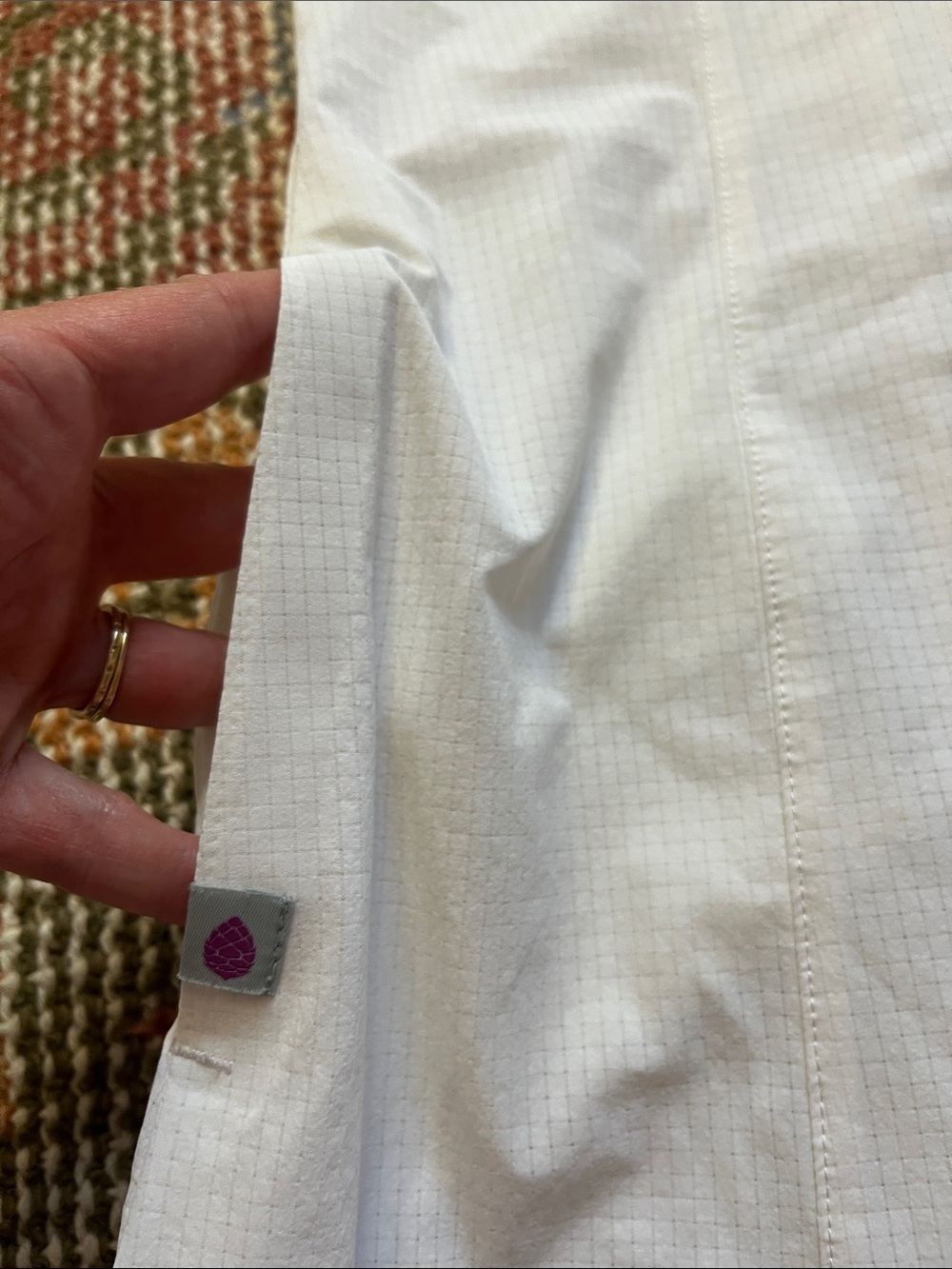 Stio Women’s Athletic Tennis Dress White Performance Pique Sport Hiking Size M - Picture 3 of 8
